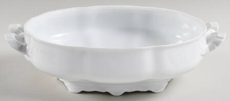 Racine (All White) Oval Vegetable No Lid