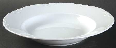 Racine (All White) Rim Soup Bowl