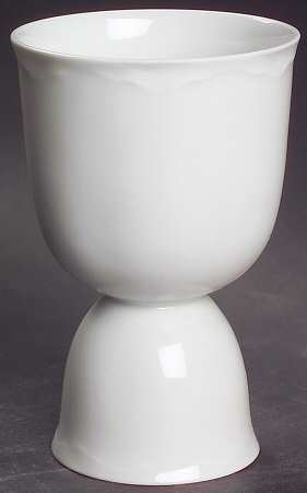 Racine (All White) Double Egg Cup