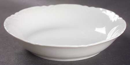 Racine (All White) Fruit/Dessert (Sauce) Bowl by Hutschenreuther