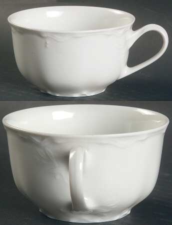 Racine (All White) Flat Cup