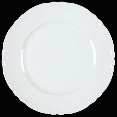 Racine (All White) Luncheon Plate