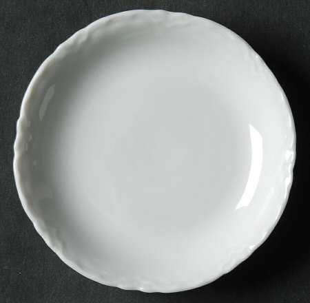 Racine (All White) Butter Pat