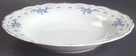 Rebecca Large Rim Soup Bowl