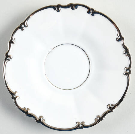 Revere (White) Saucer for Footed Cup