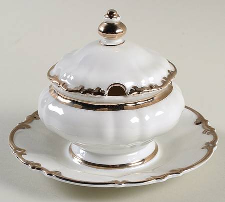 Revere (White) Jam/Jelly & Lid