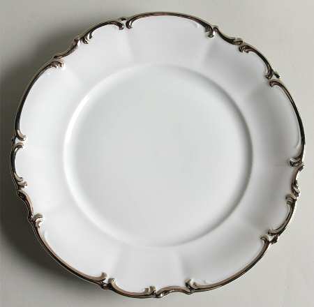 Revere (White) Luncheon Plate