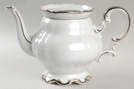 Revere (White) Teapot No Lid