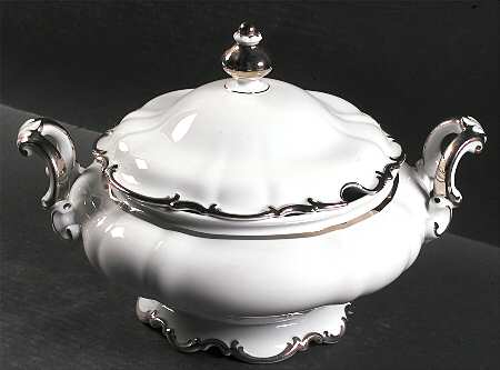 Revere (White) Tureen &  Lid