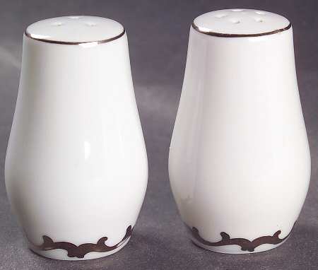 Revere (White) Salt & Pepper Set