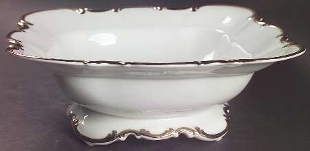 Revere (White) 10" Square Vegetable Bowl