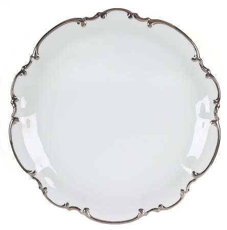 Revere (White) 12" Chop Plate (Round Platter)