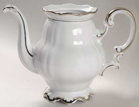 Revere (White) Small Coffee Pot No Lid