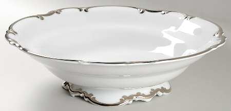 Revere (White) 10" Round Vegetable Bowl