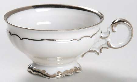 Revere (White) Footed Demitasse Cup