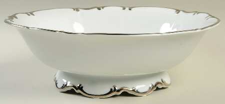 Revere (White) 11" Round Vegetable Bowl