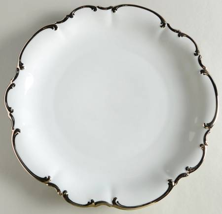 Revere (White) 13" Round Torte Plate