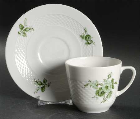 Reverie Flat Cup & Saucer Set