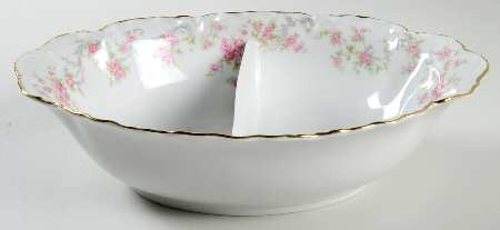 Richelieu 10" Oval Divided Vegetable Bowl
