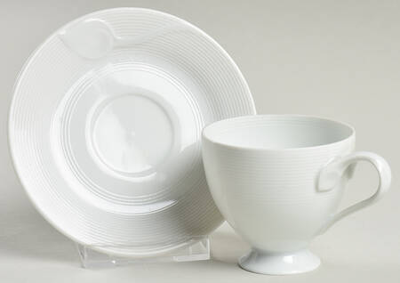 Rotonde Footed Demitasse Cup & Saucer Set