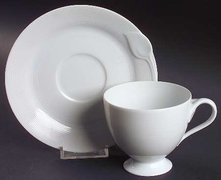 Rotonde Footed Cup & Saucer Set