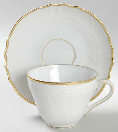 Salzburg Flat Cup & Saucer Set