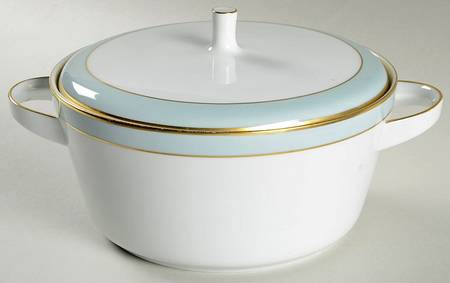 San Remo Gold Round Covered Vegetable