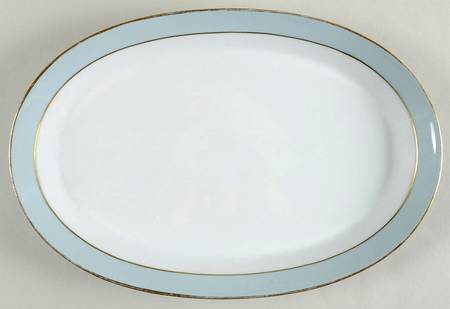 San Remo Gold 12" Oval Serving Platter
