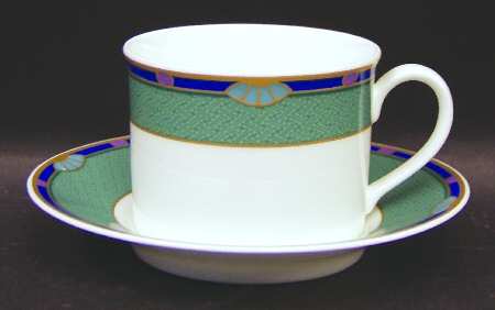 Savona Flat Cup & Saucer Set