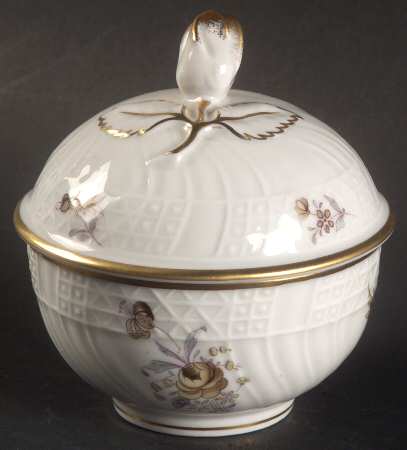 Saxony Mini Sugar Bowl & Lid