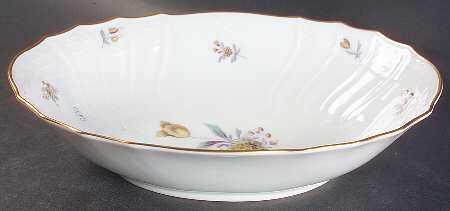 Saxony 10" Oval Vegetable Bowl