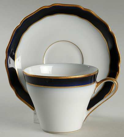 Scarborough Flat Demitasse Cup & Saucer Set