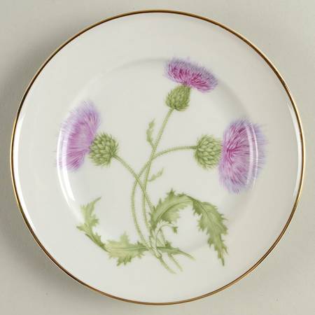 Scotch Thistle Bread & Butter Plate