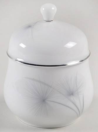 Sea Isle (Coupe, Platinum) Sugar Bowl & Lid