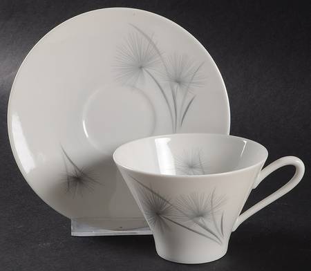 Sea Isle (Coupe, No Trim) Flat Cup & Saucer Set