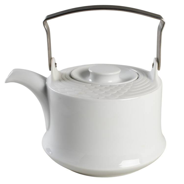 Seta Teapot & Lid with Removable Top Handle