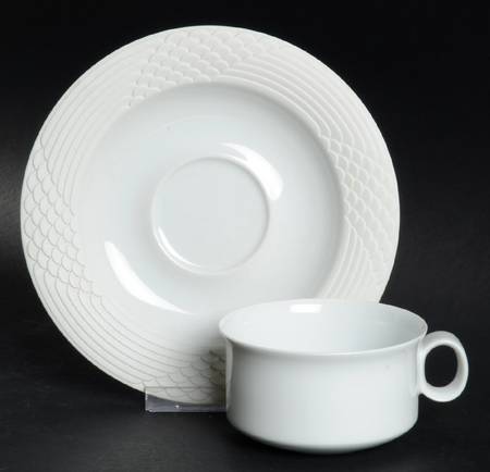 Seta Flat Cup & Saucer Set