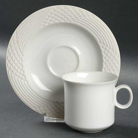 Seta Flat Cup & Saucer Set