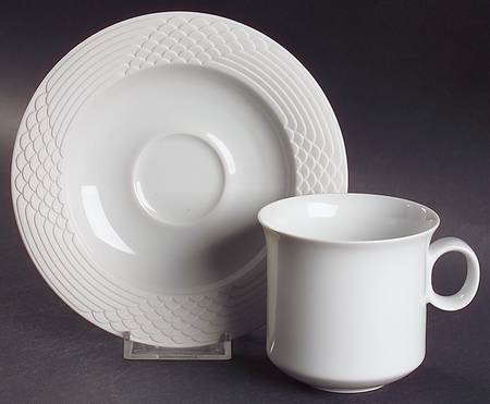 Seta Flat Cup & Saucer Set