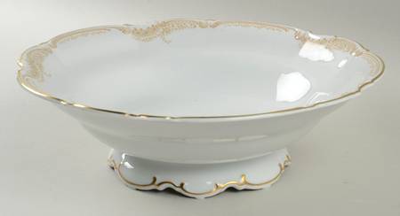 Sienna (White Background) 10" Round Vegetable Bowl