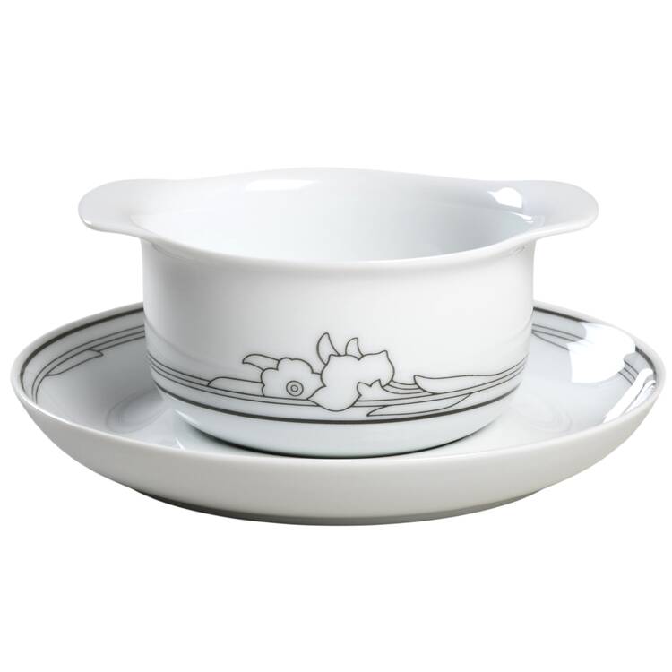 Sienna II Gravy Boat & Underplate