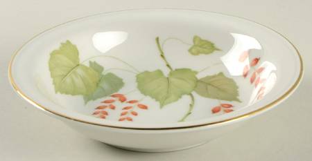 The Silver Poplar Rim Fruit/Dessert (Sauce) Bowl