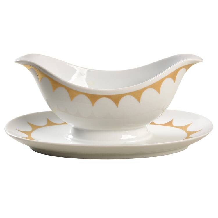 Sovereign Gravy Boat with Attached Underplate