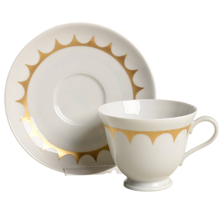 Sovereign Footed Cup & Saucer Set