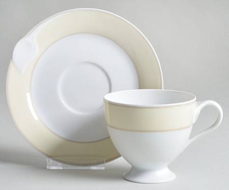St. Germain Footed Cup & Saucer Set