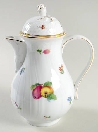 Summer Garden Coffee Pot & Lid