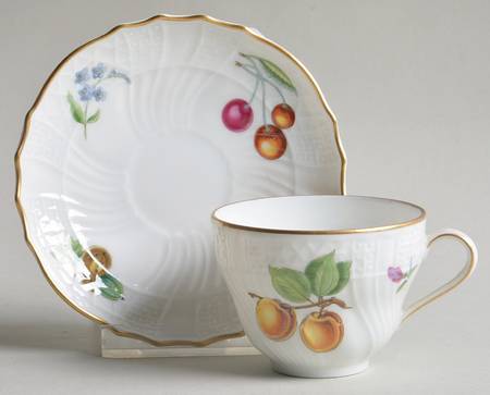 Summer Garden Flat Demitasse Cup & Saucer Set by Hutschenreuther