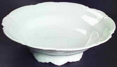 Sylvia (All White, No Trim) 10" Round Vegetable Bowl