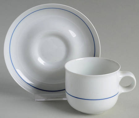 Venezia Flat Cup & Saucer Set