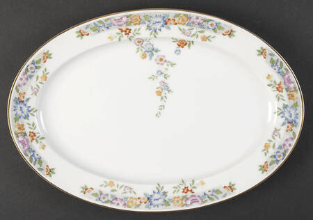 Vernon 13" Oval Serving Platter